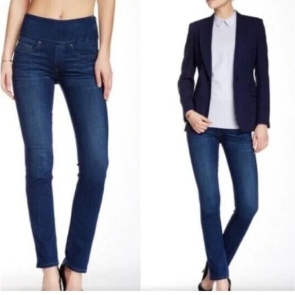 Spanx NWT New Signature Straight Pull On Jeans Sz 30 - Picture 1 of 9